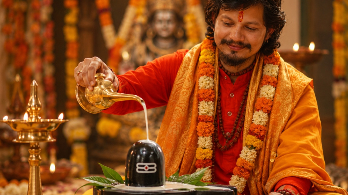  रुद्राभिषेक से बदल सकती है आपकी किस्मत! जानिए भगवान शिव को प्रसन्न करने का सबसे सरल उपाय 