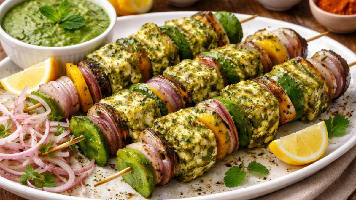  हरियाली पनीर टिक्का: पार्टी फंक्शंस के लिए है परफेक्ट स्टार्टर,  मेहमानों को खूब भाएगा स्वाद 