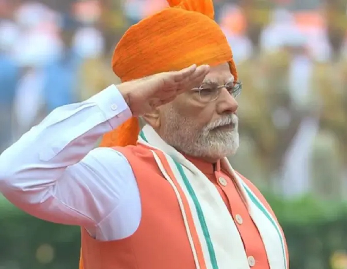 2025: PM Modi seen in saffron 2025: PM Modi seen in saffron
