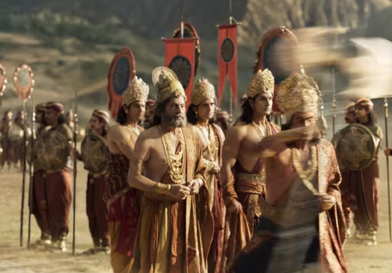 Arun Govil look in Ramayana