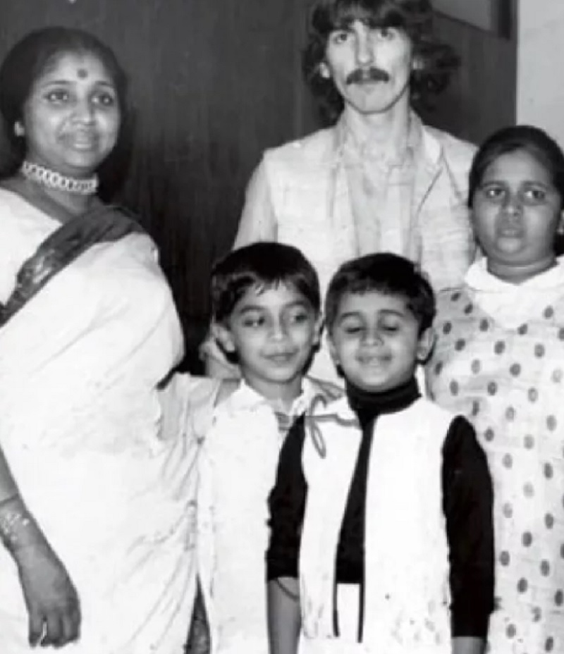 Asha Bhosle first marriage