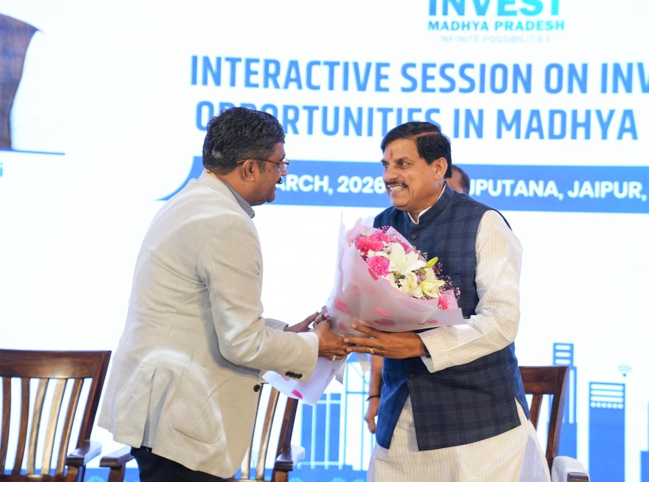 CM Mohan Yadav Meets Rajasthan Investors