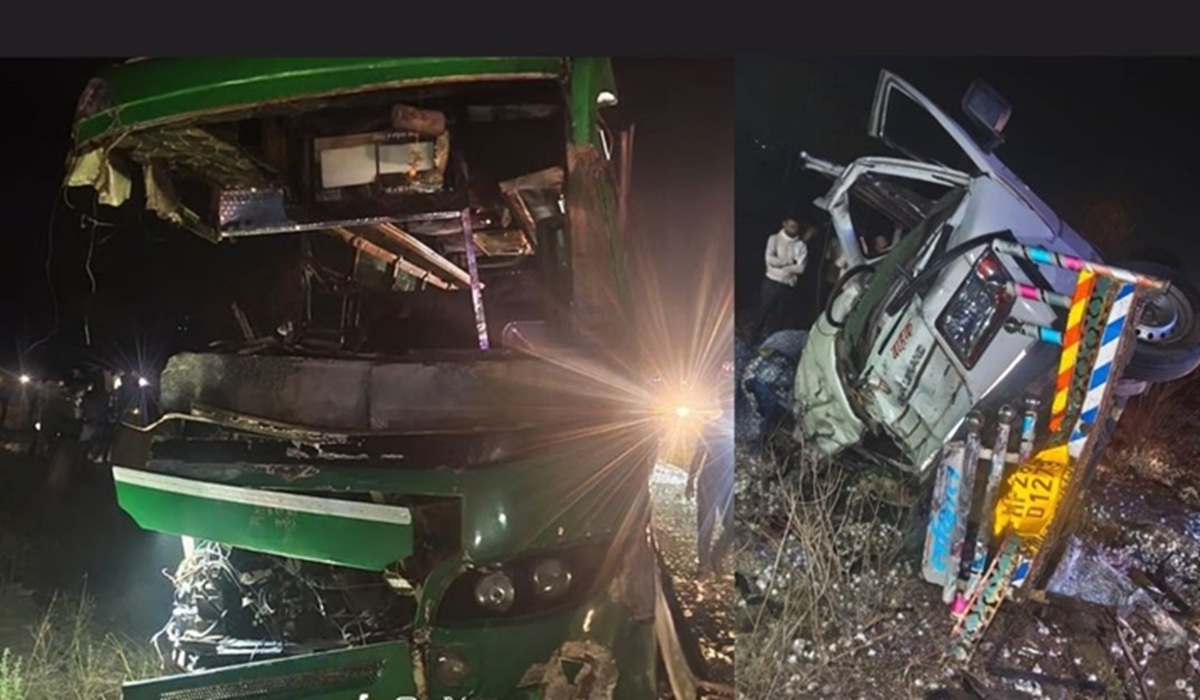 Chhindwara bus Accident Chhindwara bus Accident