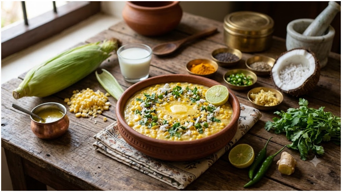 भुट्टे का कीस बनाने के लिए सामग्री