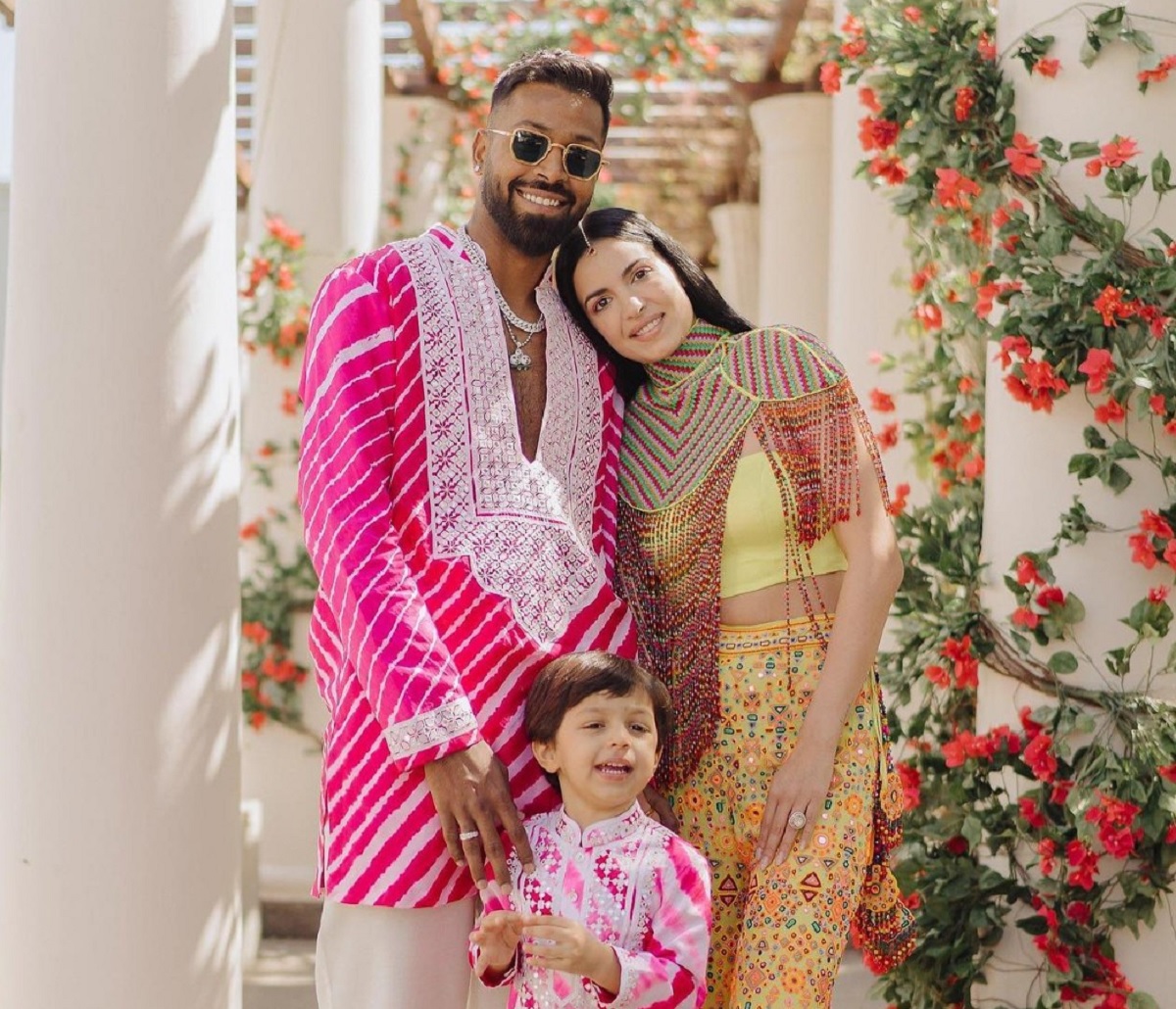 Hardik Pandya and Natasa Stankovic
