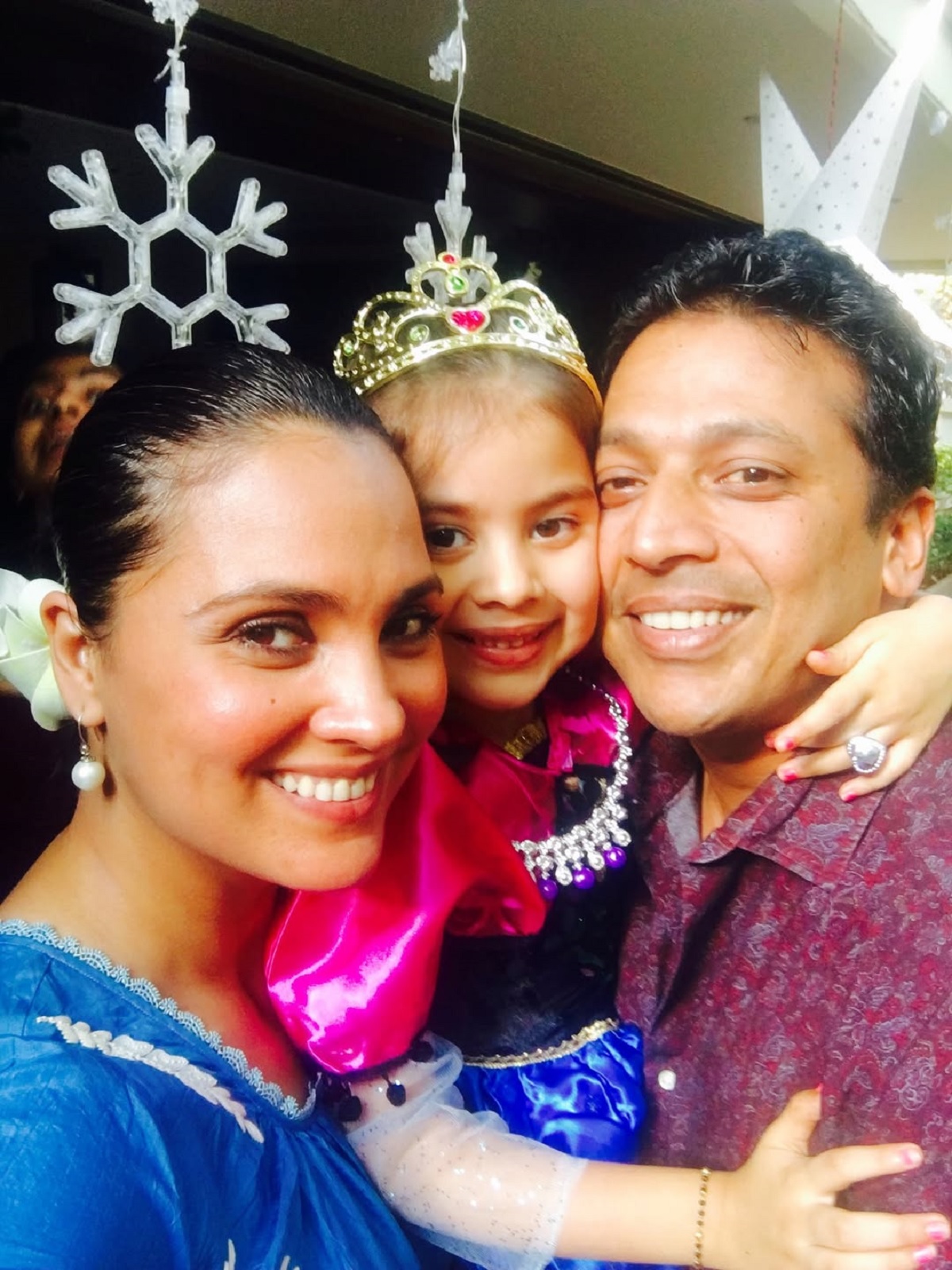 Lara Dutta Family
