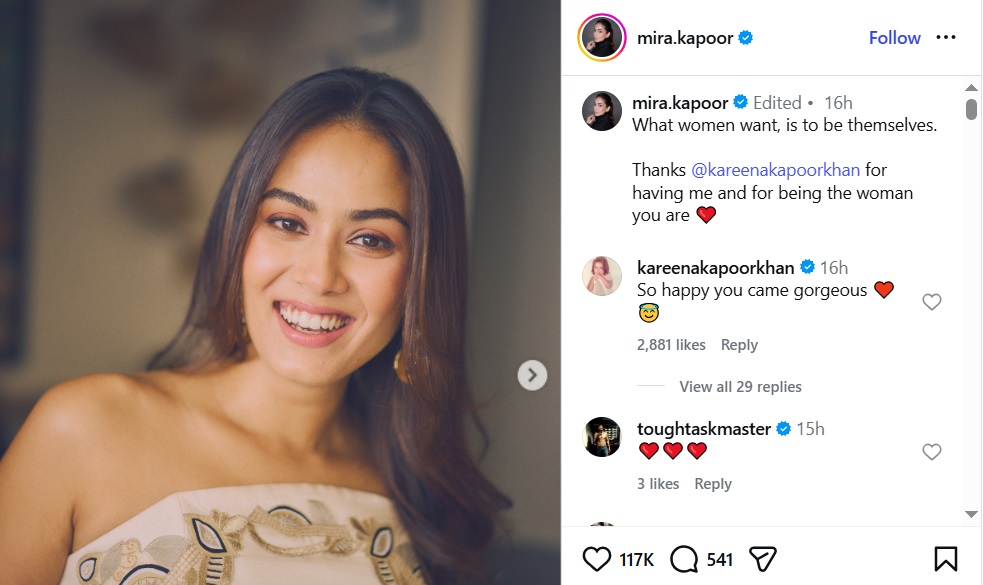 Mira Kapoor, Kareena Kapoor Mira Kapoor, Kareena Kapoor