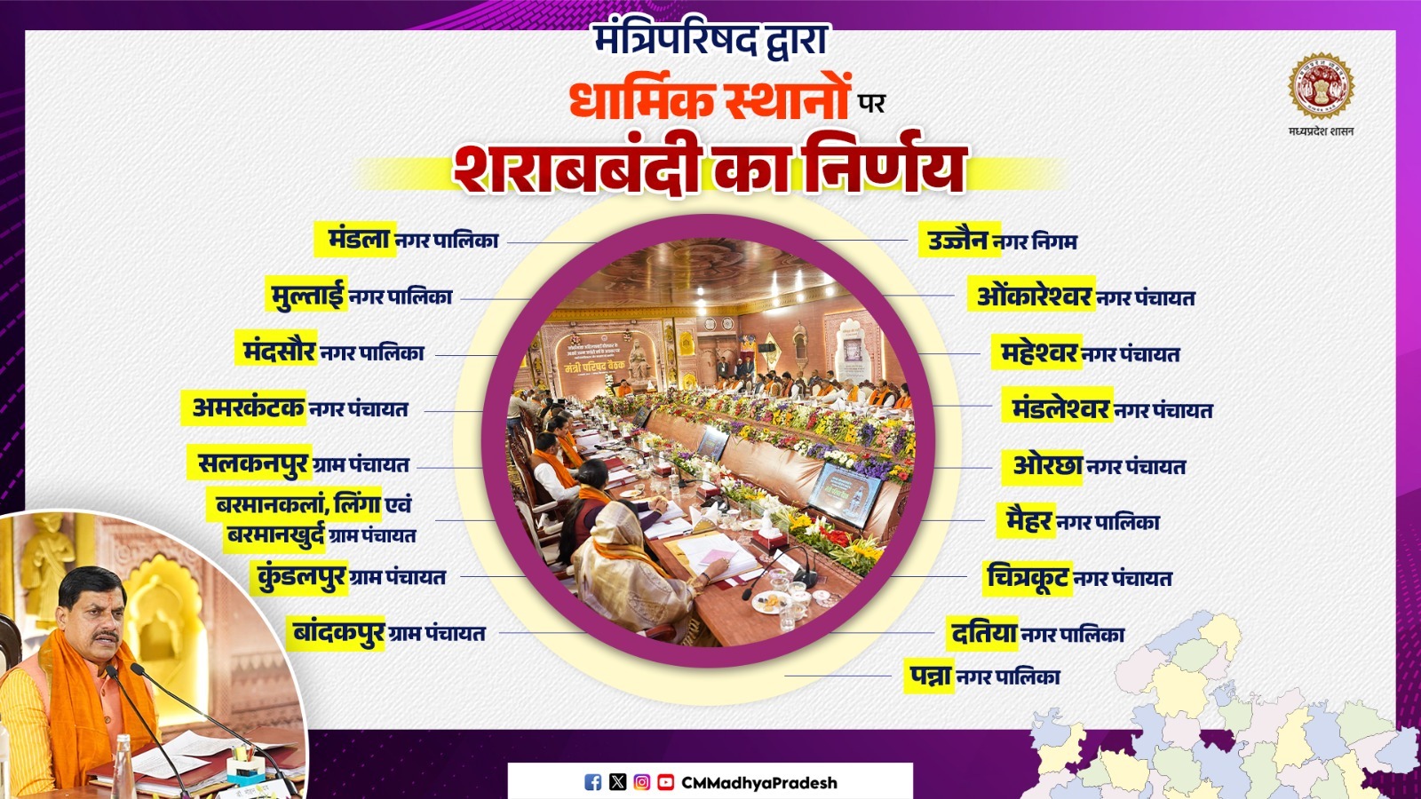 Mohan Cabinet Meeting undefined