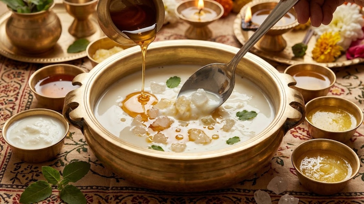 पंचामृत बनाने की आसान विधि पंचामृत बनाने की आसान विधि