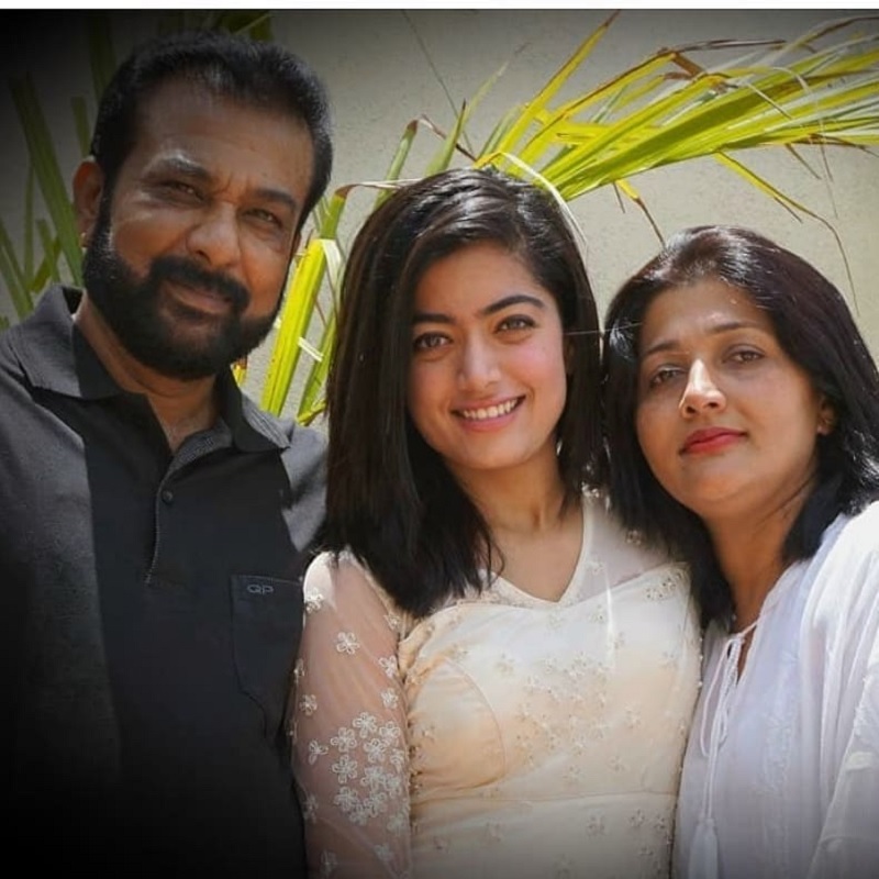 Rashmika Mandanna family Rashmika Mandanna family