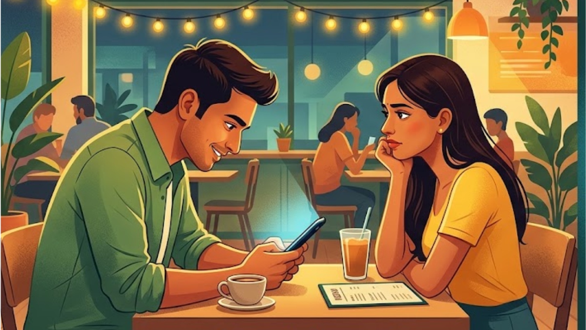 फोन में ज्यादा व्यस्त हैं या सामने वाले में?