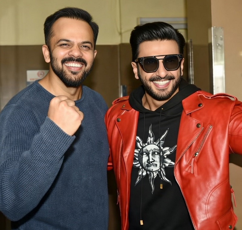Rohit Shetty and Ranveer Singh