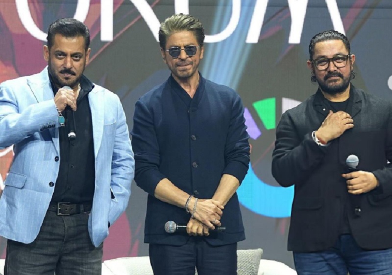 Salman, Shahrukh Khan, Aamir Khan