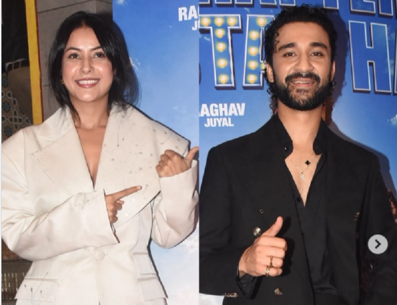 Shehnaaz Gill and Raghav Juyal 