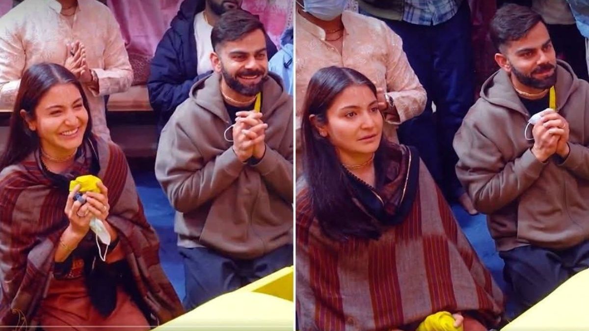 Virat Kohli Anushka Sharma Vrindavan Visit