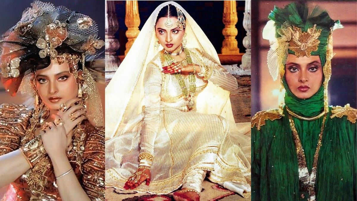 Rekha Iconic Looks