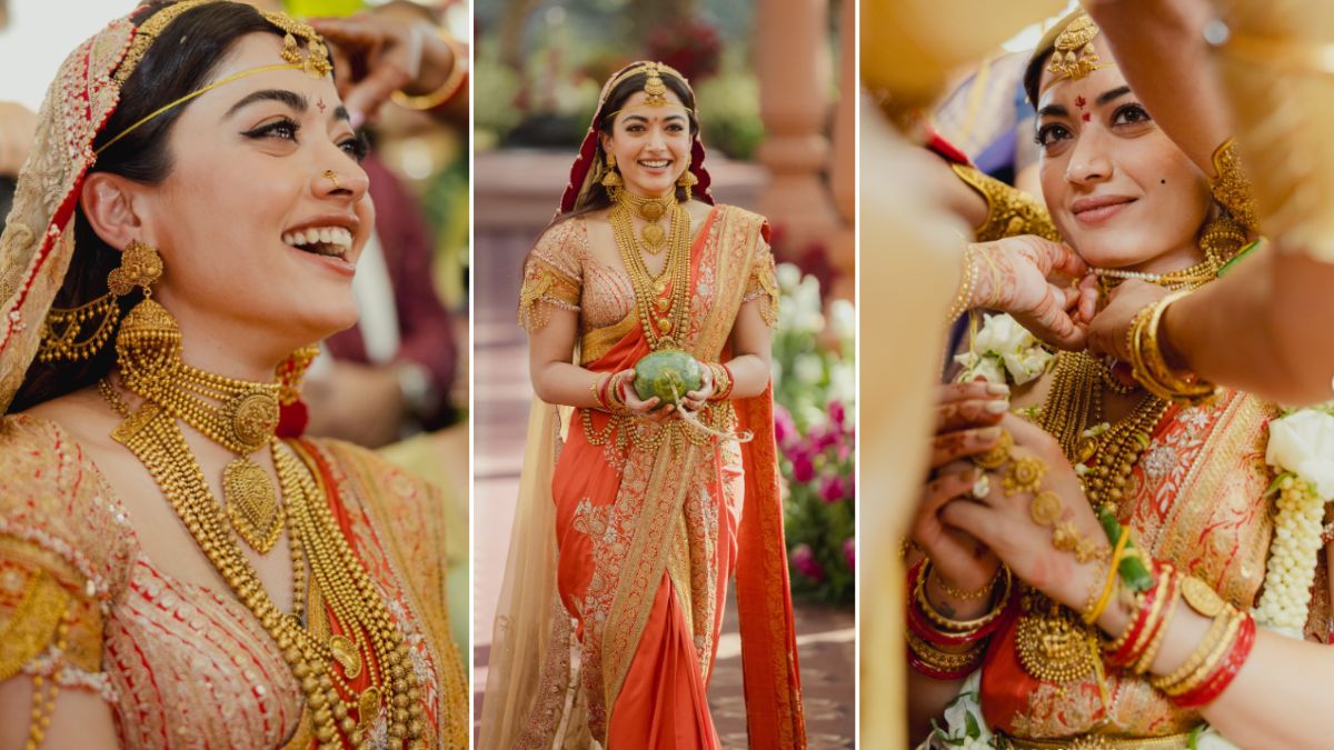 Rasmika Mandana Wedding Look Rasmika Mandana Wedding Look