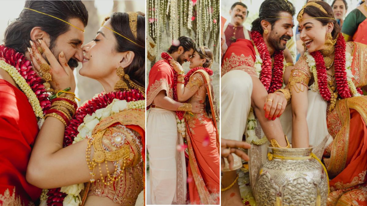 Rashmika Vijay Wedding Look Rashmika Vijay Wedding Look