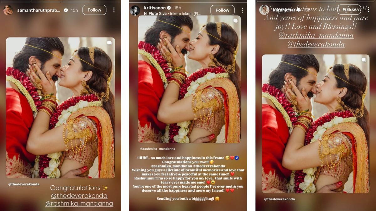 Vijay Rashmika Wedding Photos