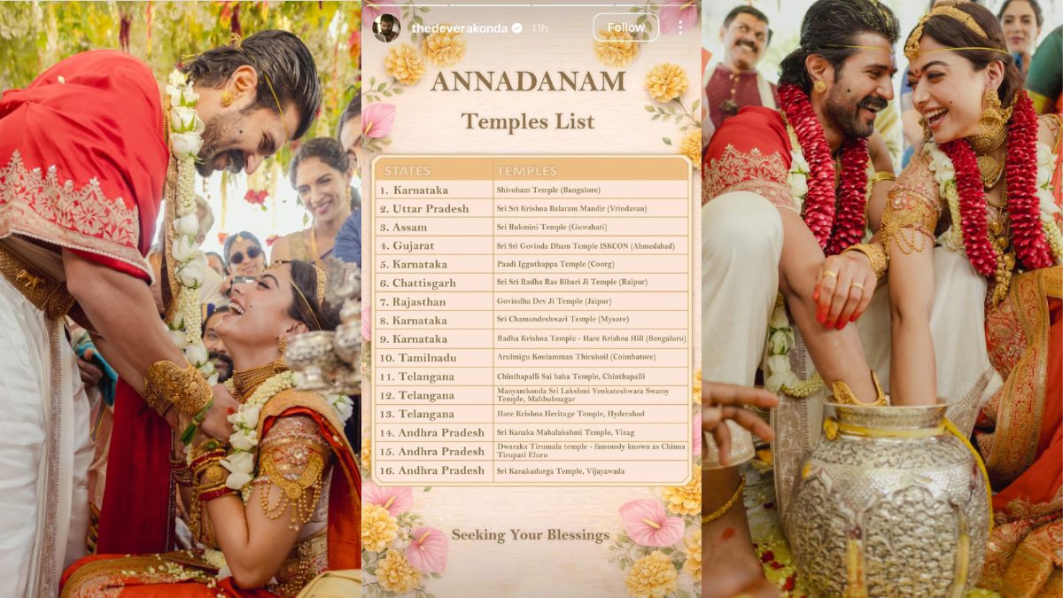 Vijay Rashmika Wedding Photos