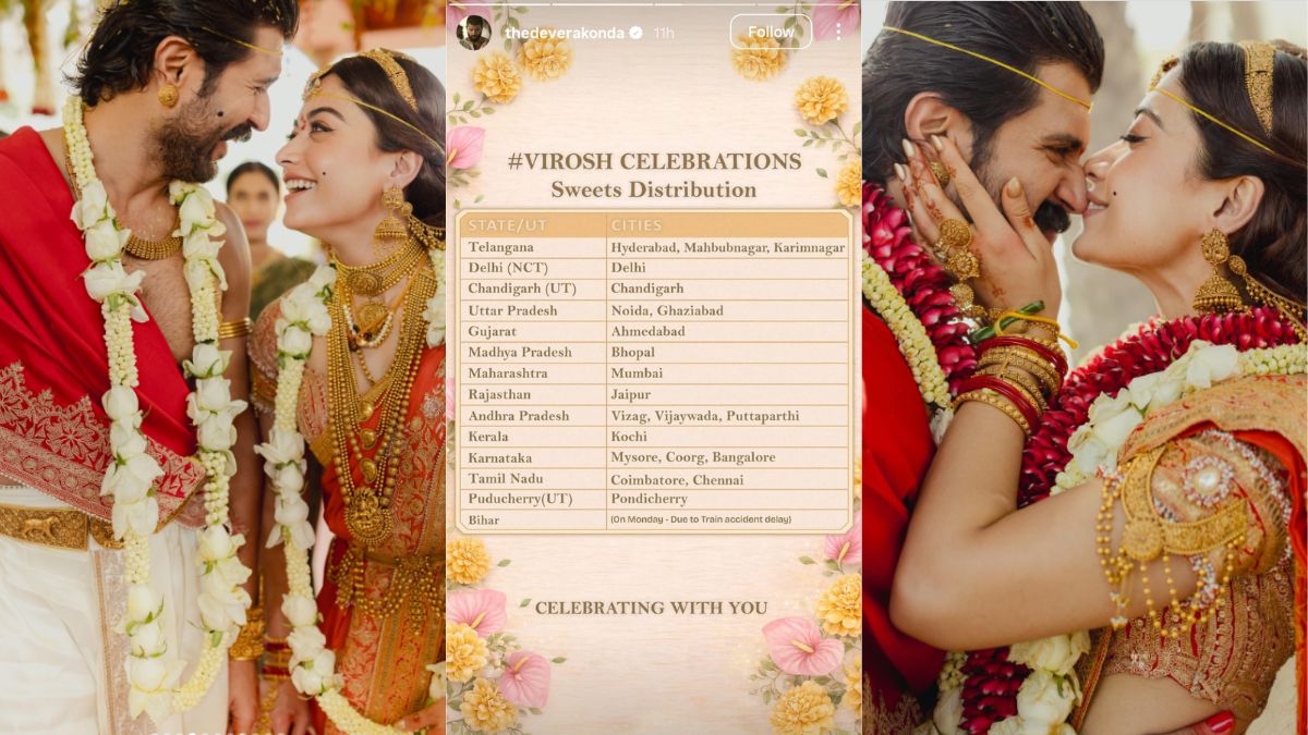 Vijay Rashmika Wedding Photos