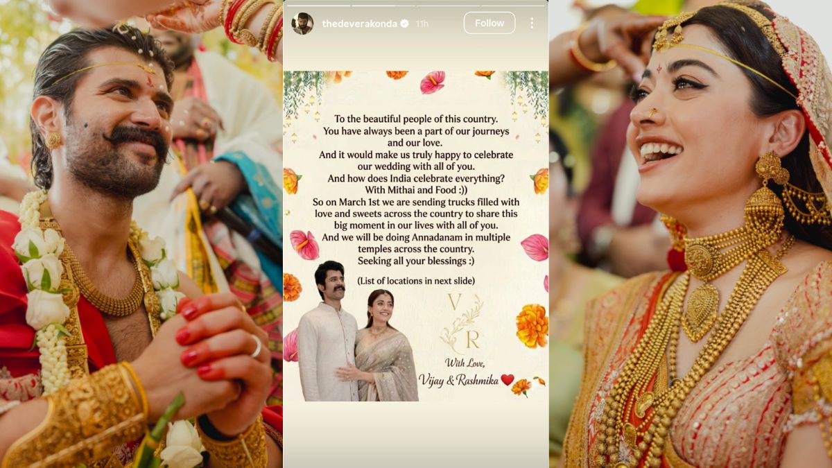 Vijay Rashmika Wedding Photos