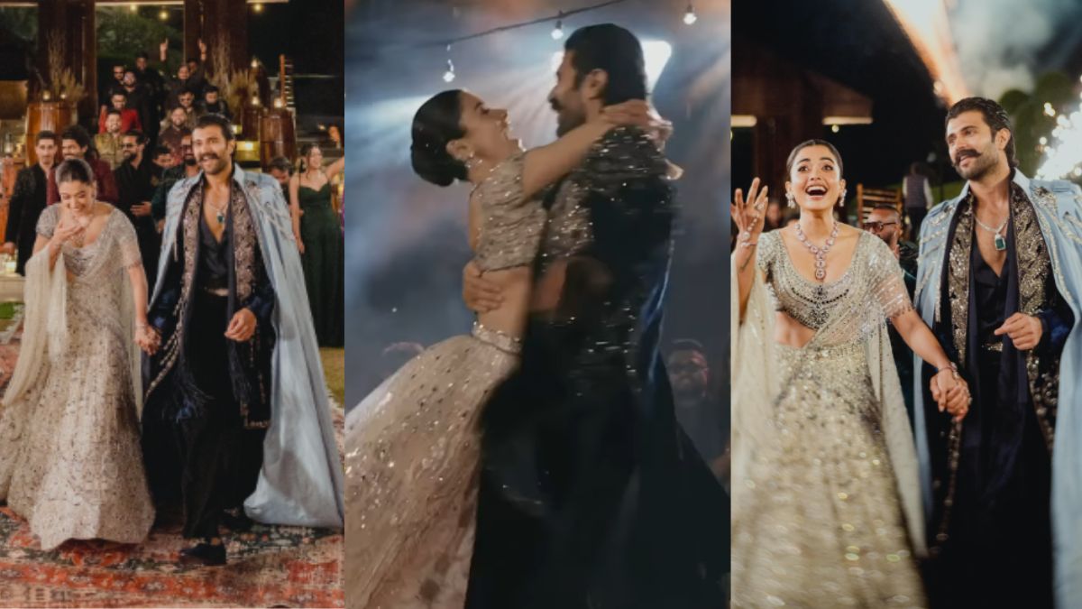 Rashmika Vijay Sangeet Photos Rashmika Vijay Sangeet Photos