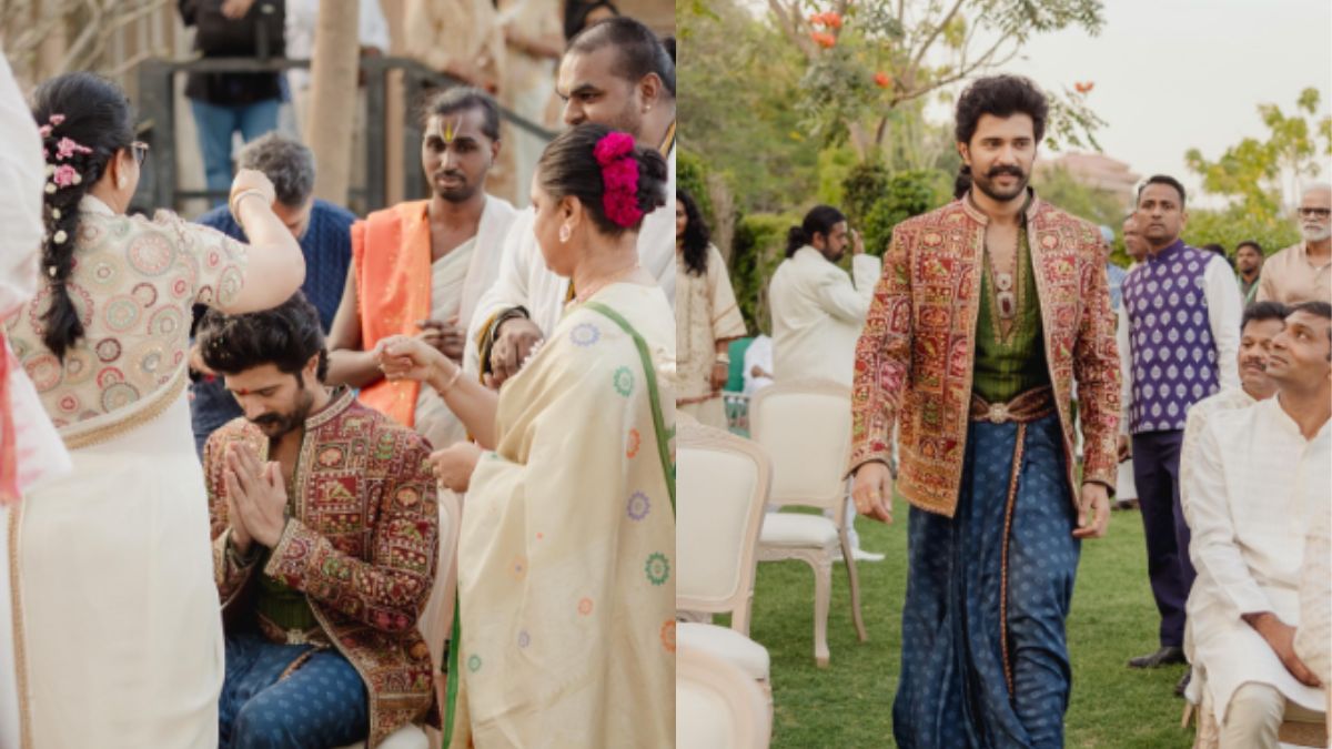 Rashmika Vijay Mehndi Photos