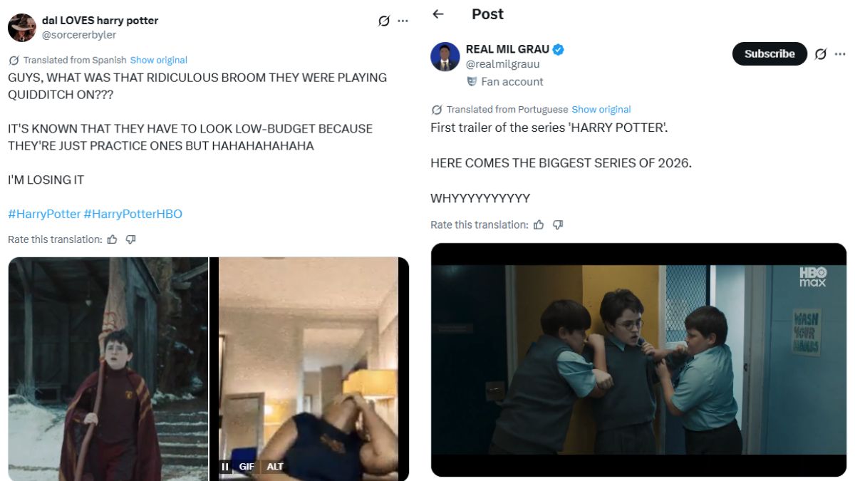 Harry Potter Series Teaser Reaction