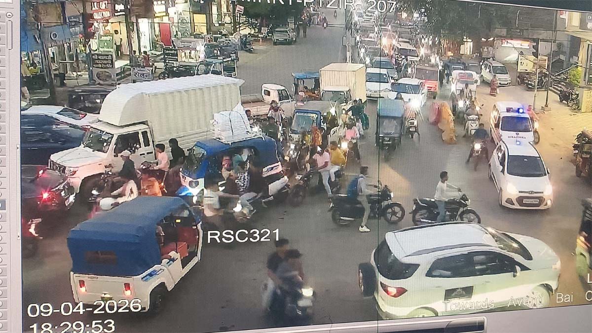 Raipur traffic control