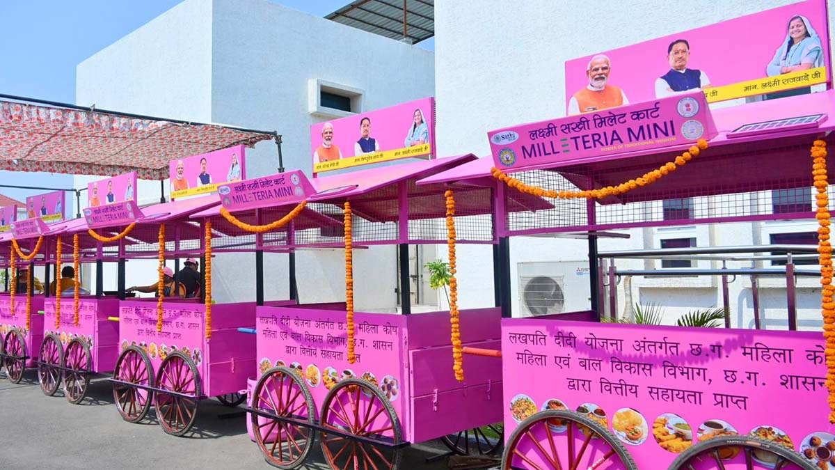 Laxmi Sakhi Millet Cart