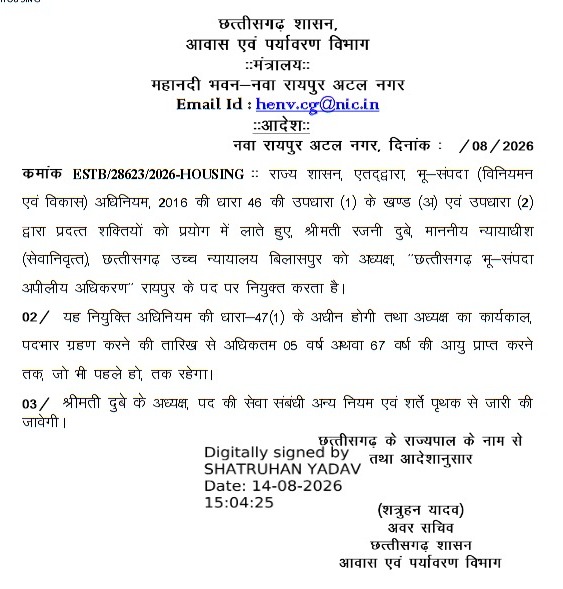 CG RERA