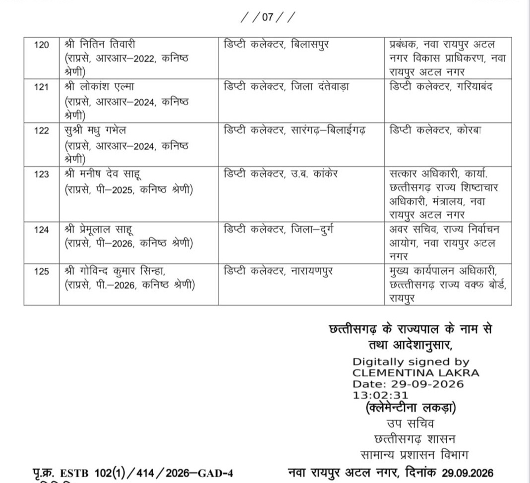 Transfer order
