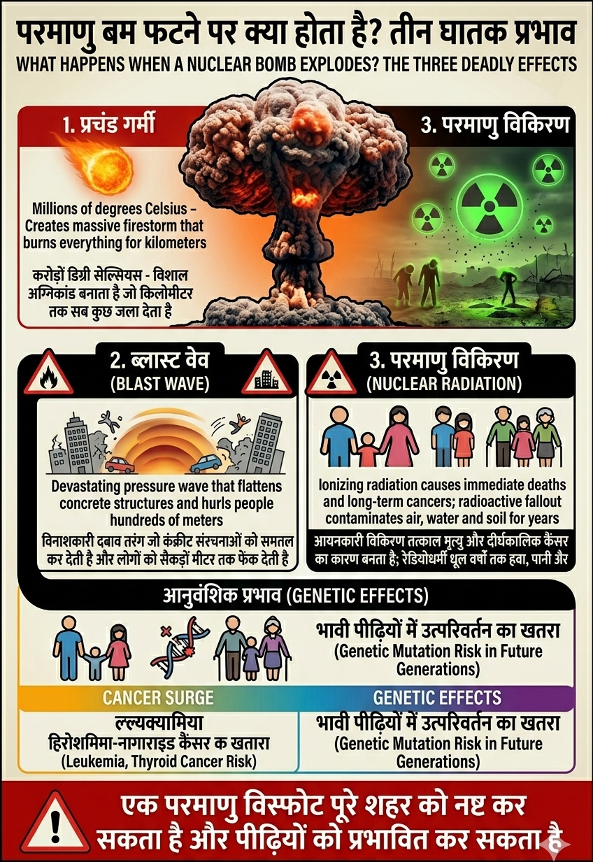 effects of a nuclear explosion