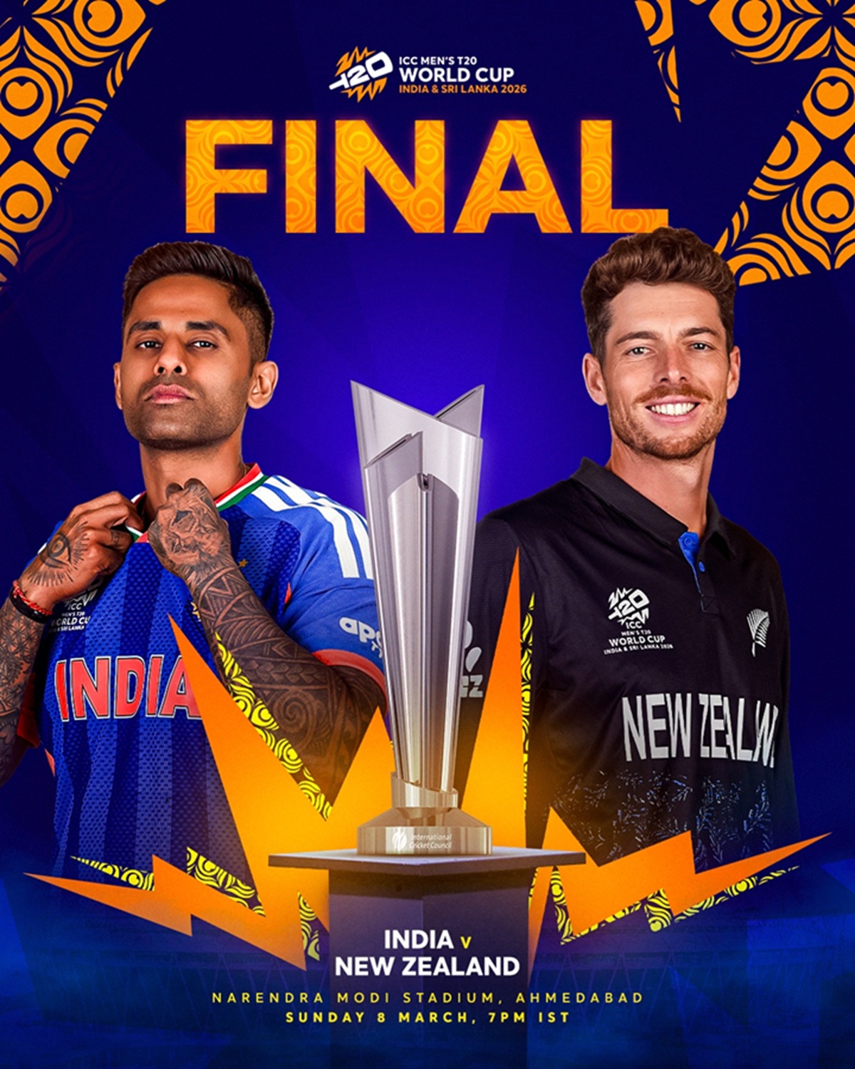 india vs new zealand t20 world cup 2026 final