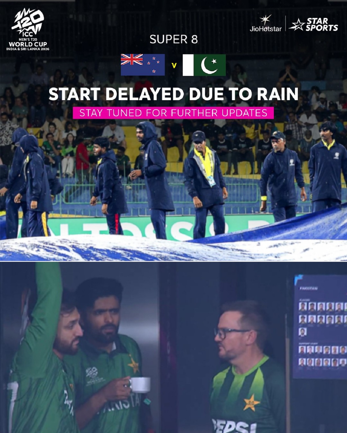 new zealand vs pakistan super 8 match update