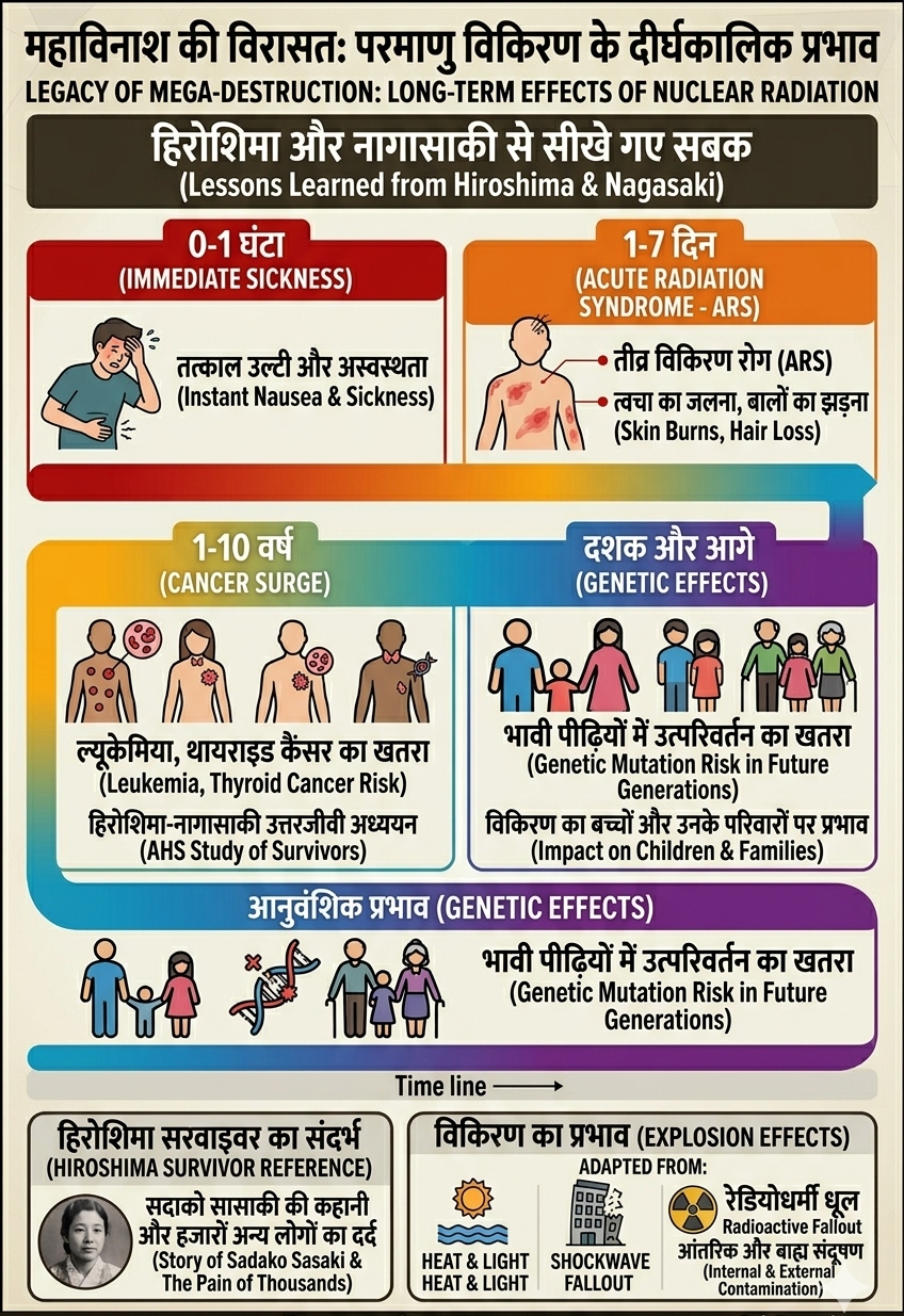 nuclear radiation Effect