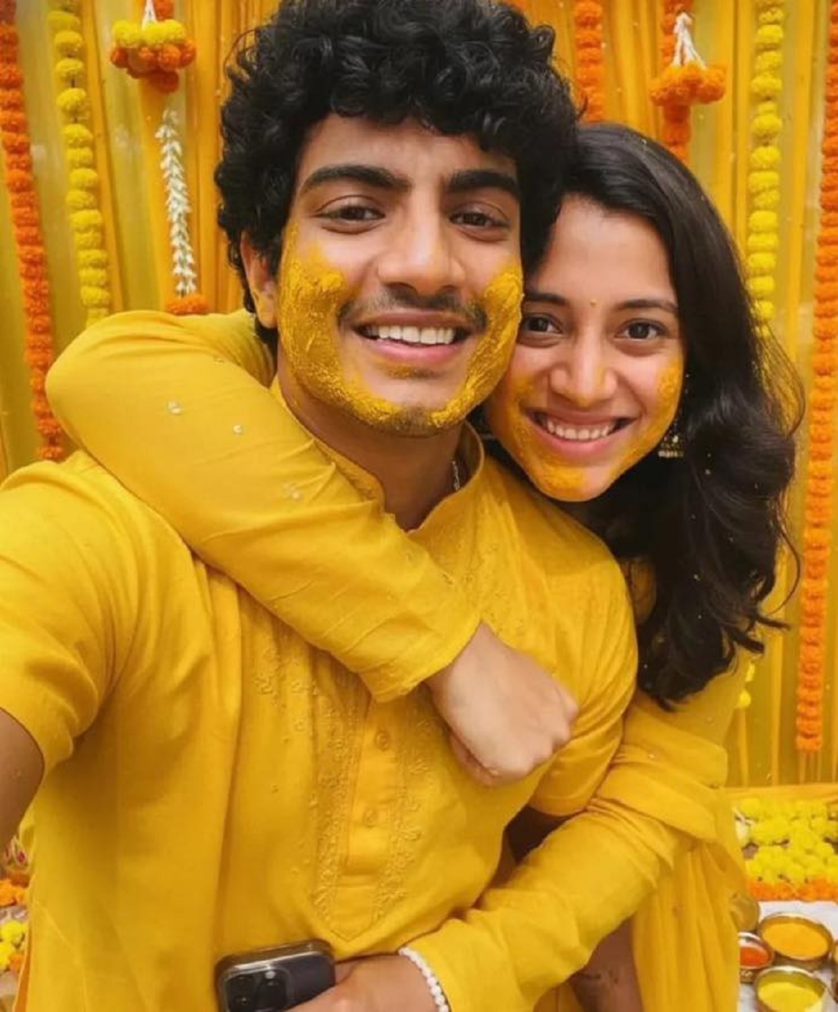 palash muchhal and smriti mandhana