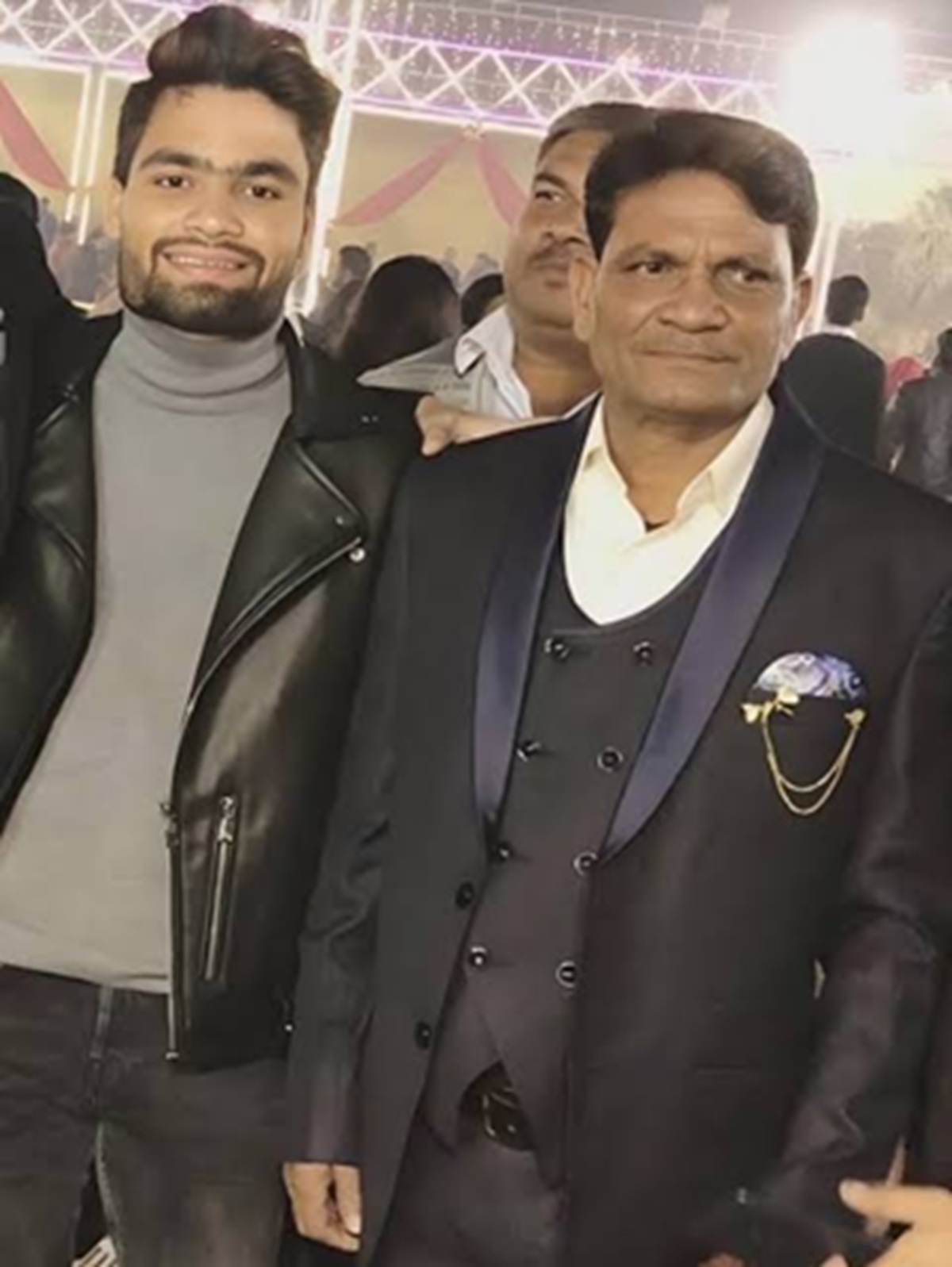 with father with father