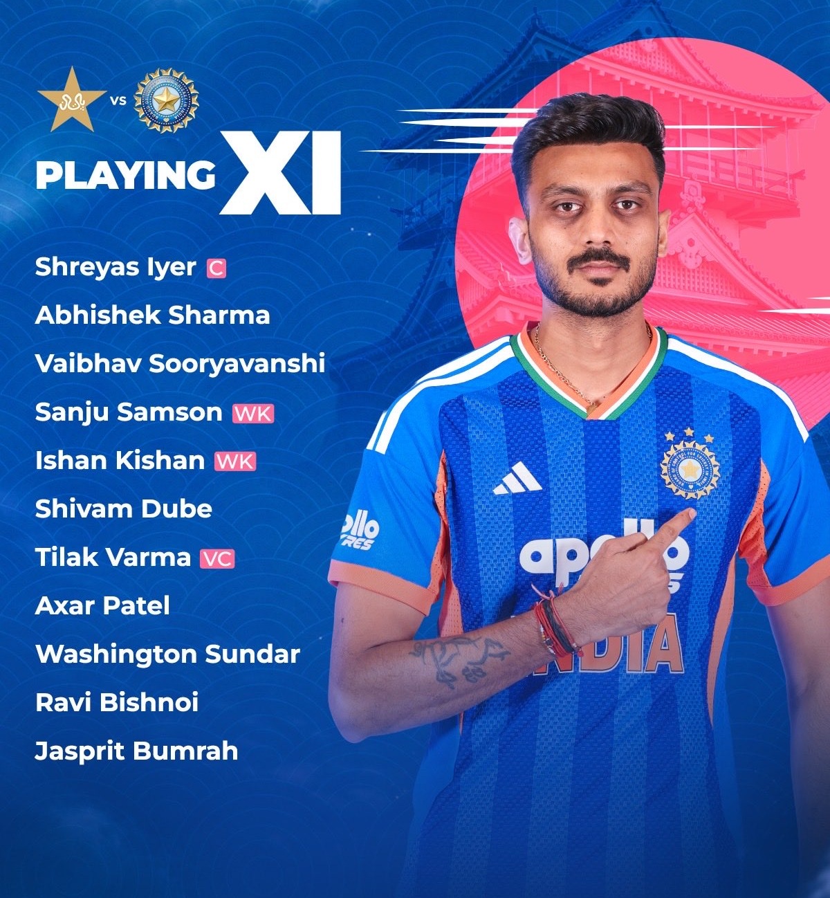 team india playing 11 